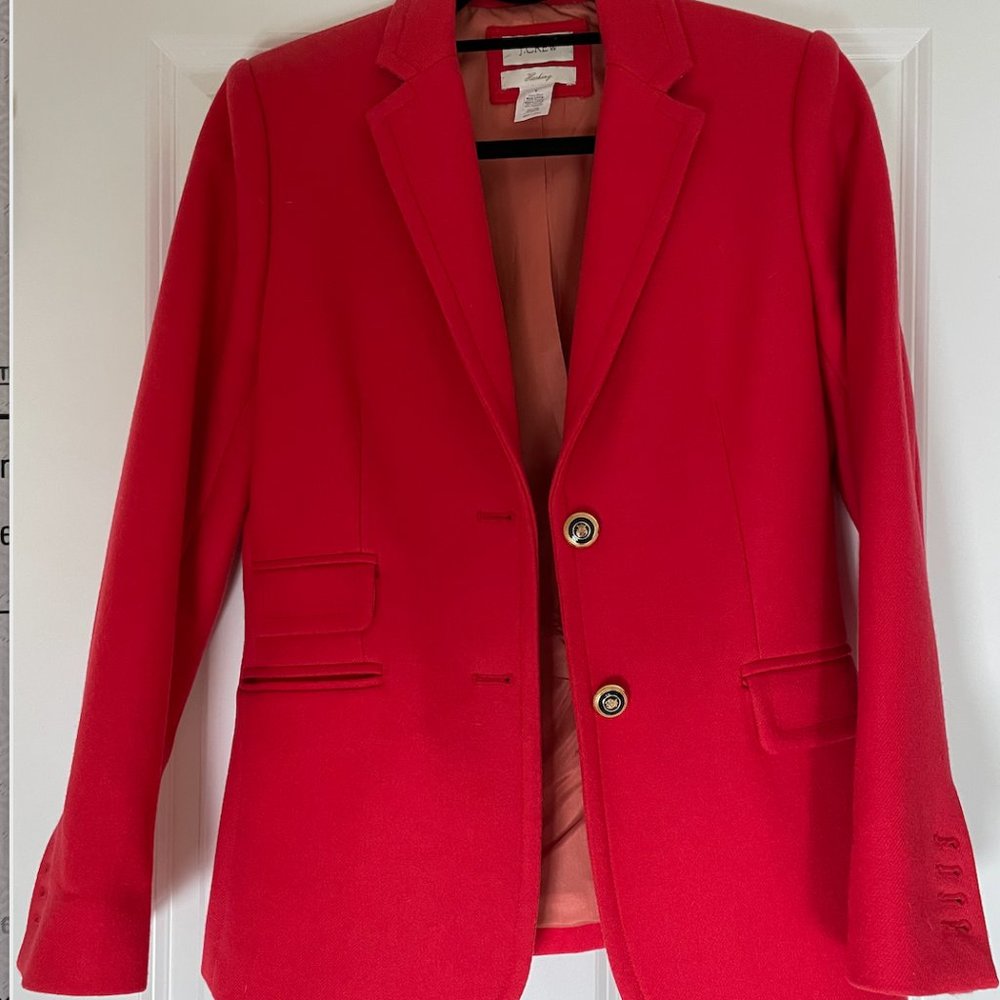 J.Crew Blazer in Double-Serge Wool